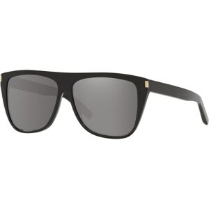 Saint Laurent Unisex Mirror Sunglasses, Sl 1K - Black