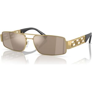 Versace Men's Sunglasses, VE2257 - Light Brown/Gold Mirror