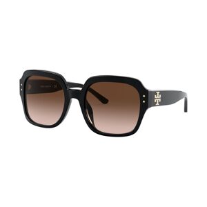 Tory Burch Sunglasses, TY7143U - BLACK/DK BROWN GRADIENT