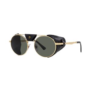 Persol Unisex Polarized Sunglasses, PO2496SZ 52 - Gold-Tone