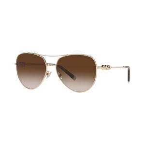 Tiffany & Co. Women's Sunglasses, TF3083B - Pale Gold-Tone