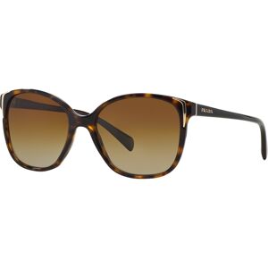 Prada Women's Polarized Sunglasses, Pr 01OS - Brown/Brown