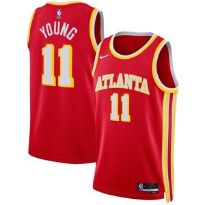 Men's and Women's Nike Trae Young Atlanta Hawks Swingman Jersey - Red