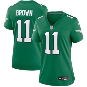 Nike Women's Nike A.j. Brown Kelly Green Philadelphia Eagles Alternate Player Game Jersey - Kelly Green