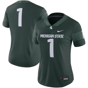 Nike Women's Nike 1 Green Michigan State Spartans Football Game Jersey - Green