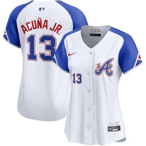 Nike Women's Ronald Acuna Jr. White Atlanta Braves City Connect Limited Player Jersey - White