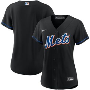 Women's Nike Black New York Mets 2022 Alternate Replica Team Jersey - Black