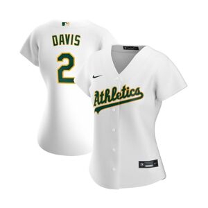 Nike Women's Khris Davis White Oakland Athletics Home Replica Player Jersey - White