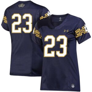 Under Armour Women's Under Armour Navy Notre Dame Fighting Irish 2023 Aer Lingus College Football Classic Replica Jersey - Navy