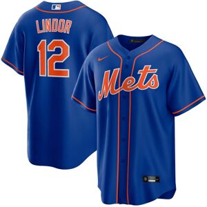 Nike Men's Francisco Lindor Royal New York Mets Alternate Replica Player Jersey - Royal