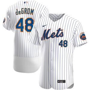 Nike Men's Nike Jacob deGrom White New York Mets Home Authentic Player Jersey - White