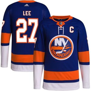 Adidas Men's adidas Anders Lee Royal New York Islanders Captain Patch Authentic Pro Home Player Jersey - Royal