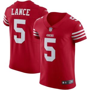 Nike Men's Nike Trey Lance Scarlet San Francisco 49ers Vapor Elite Jersey - Scarlet