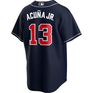 Nike Men's Ronald Acuna Atlanta Braves Official Player Replica Jersey - Navy