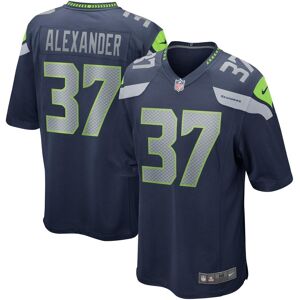 Men's Nike Shaun Alexander College Navy Seattle Seahawks Game Retired Player Jersey - Navy