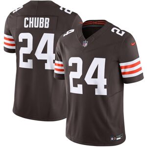 Nike Men's Nike Nick Chubb Brown Cleveland Browns Vapor F.u.s.e. Limited Jersey - Brown