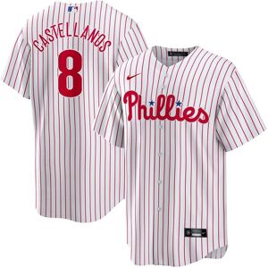 Nike Men's Nike Nick Castellanos White Philadelphia Phillies Replica Player Jersey - White