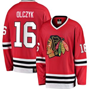 Fanatics Men's Chicago Blackhawks Premier Breakaway Retired Player Jersey - Eddie Olczyk - Red