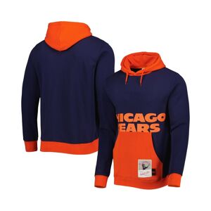 Men's Mitchell & Ness Navy Chicago Bears Big Face 5.0 Pullover Hoodie - Navy