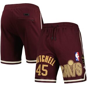 Pro Standard Men's Pro Standard Donovan Mitchell Wine Cleveland Cavaliers Player Replica Shorts - Wine