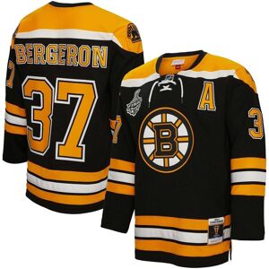 Mitchell & Ness Men's Mitchell & Ness Patrice Bergeron Black Boston Bruins 2010 Blue Line Player Jersey - Black