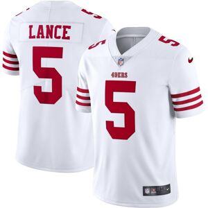 Men's Nike Trey Lance White San Francisco 49ers Vapor Limited Jersey - White