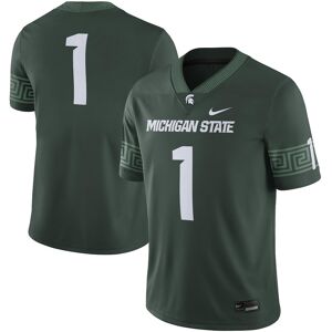 Nike Men's Nike 1 Green Michigan State Spartans Football Game Jersey - Green