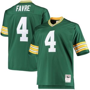 Mitchell & Ness Men's Mitchell & Ness Brett Favre Green Green Bay Packers Big and Tall 1996 Retired Player Replica Jersey - Green