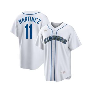 Nike Men's Nike Edgar Martinez White Seattle Mariners Home Cooperstown Collection Replica Player Jersey - White