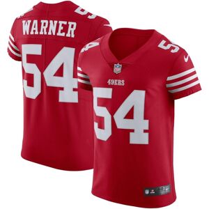 Men's Nike Fred Warner Scarlet San Francisco 49ers Vapor Elite Jersey - Scarlet