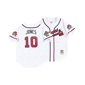 Mitchell & Ness Men's Chipper Jones Atlanta Braves Authentic Cooperstown Jersey - White