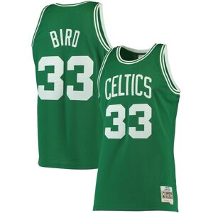 Mitchell & Ness Men's Larry Bird Kelly Green Boston Celtics Big and Tall Hardwood Classics Jersey - Kelly Green