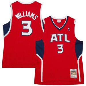 Men's Mitchell & Ness Lou Williams Red Atlanta Hawks Hardwood Classics Swingman Jersey - Red