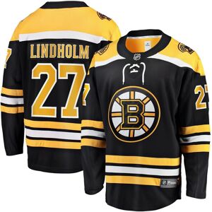 Fanatics Men's Fanatics Hampus Lindholm Black Boston Bruins Home Breakaway Player Jersey - Black