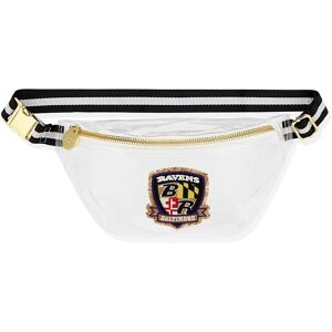 Stoney Clover Women's Stoney Clover Baltimore Ravens Stadium Clear Belt Bag - Black