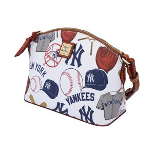 Dooney & Bourke Women's Dooney & Bourke New York Yankees Gameday Suki Crossbody with Medium Wristlet - White