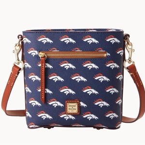 Women's Dooney & Bourke Denver Broncos Signature Small Zip Crossbody Purse - Blue