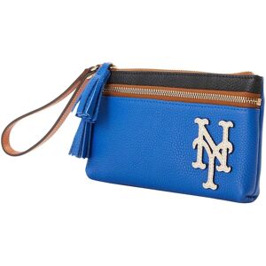 Dooney & Bourke Dooney Bourke New York Mets Infield Double-Zip Wristlet - French Blu