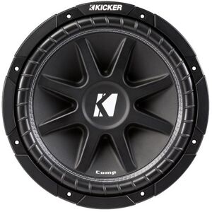 Kicker Classic 12 inch Comp 4 Ohm Svc Subwoofer - Black