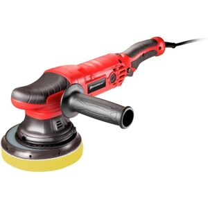 Powerbuilt 6 Inch Dual Action Orbital Long Throw Polisher with Speed Control - Red