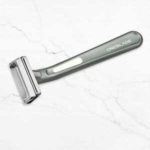 OneBlade Dawn - Luxury Single-Edge Razor With Pivoting Head for Women - Grey sage