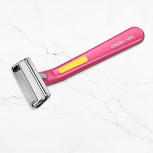 OneBlade Dawn - Luxury Single-Edge Razor With Pivoting Head for Women - Pink flamingo