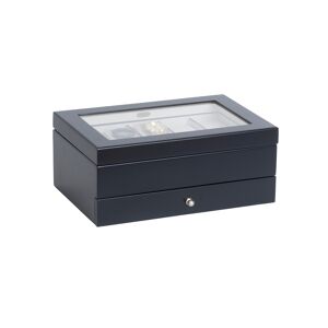 Mele & Co. Grant Wooden Watch Box - Black