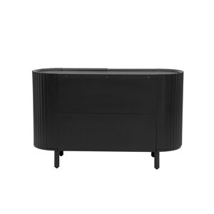 Simplie Fun Luxurious Sideboard with Adjustable Shelves for Any Room - Black