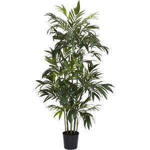 Nearly Natural 6' Bamboo Palm Faux Silk Tree - Green