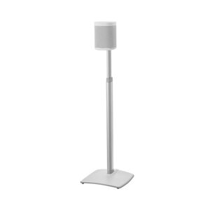 Sanus WSSA1 Adjustable Height Wireless Speaker Stand for Sonos One, Play:1, and Play:3 - Each - White