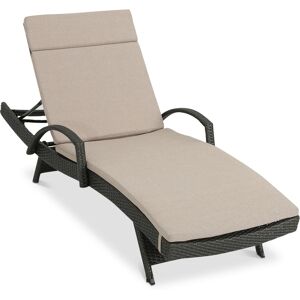 Noble House Baja Outdoor Chaise Lounge - Beige