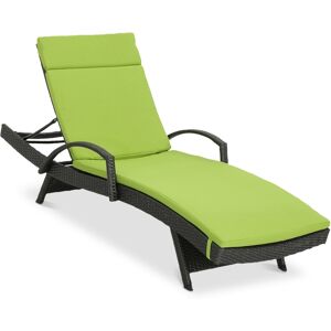 Noble House Baja Outdoor Chaise Lounge - Lime