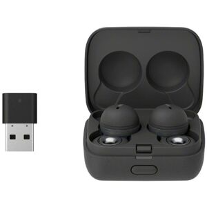 Sony LinkBuds Uc Truly Wireless Earbuds for Microsoft Teams (Dark Gray) - Black