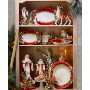 Fitz And Floyd Fitz Floyd Holiday Home Red Collection